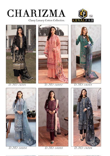 Charizma Vol 14 By Keval Classy Luxury Printed Cotton Pakistani Dress Material Orders In India
